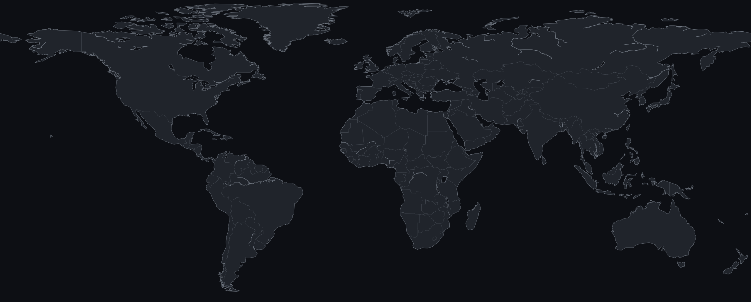 World map showing football intermediation markets